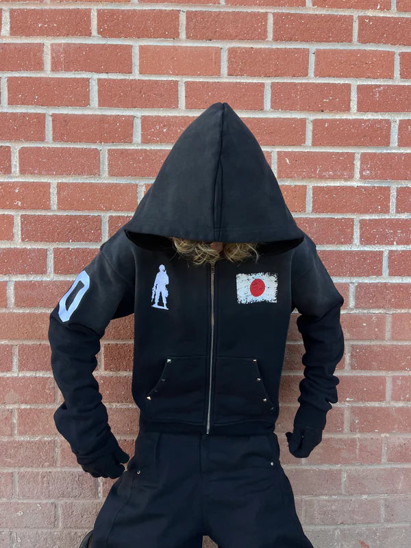 "JAPAN" ZIP UP